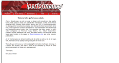 Desktop Screenshot of iperformance.biz